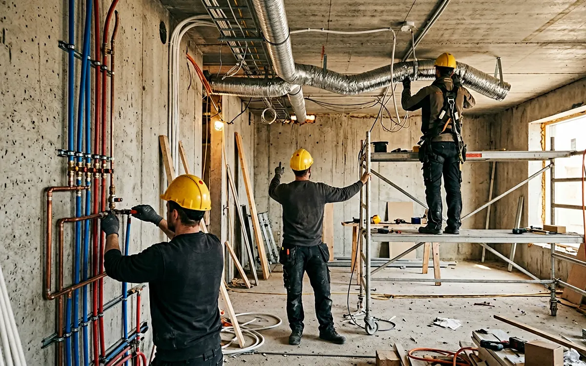 B2B — Kiedy oplaca się jeden wykonawca od sanitariatow i HVAC? (sobbud24)