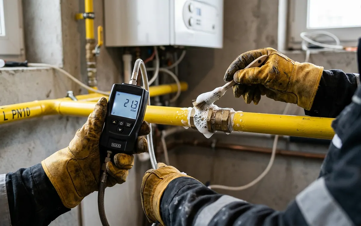 Instalacje gazowe — Proba szczelnosci instalacji gazowej: dlaczego jest tak ważna? (sobbud24)